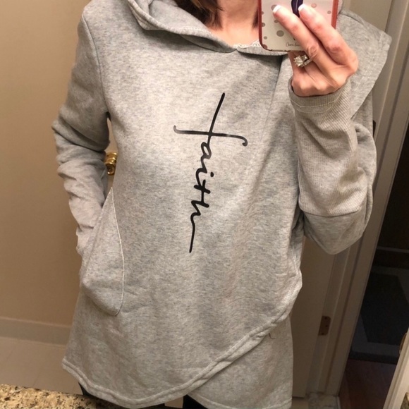 FAITH Hoodie Sweatshirt. - Picture 6 of 11